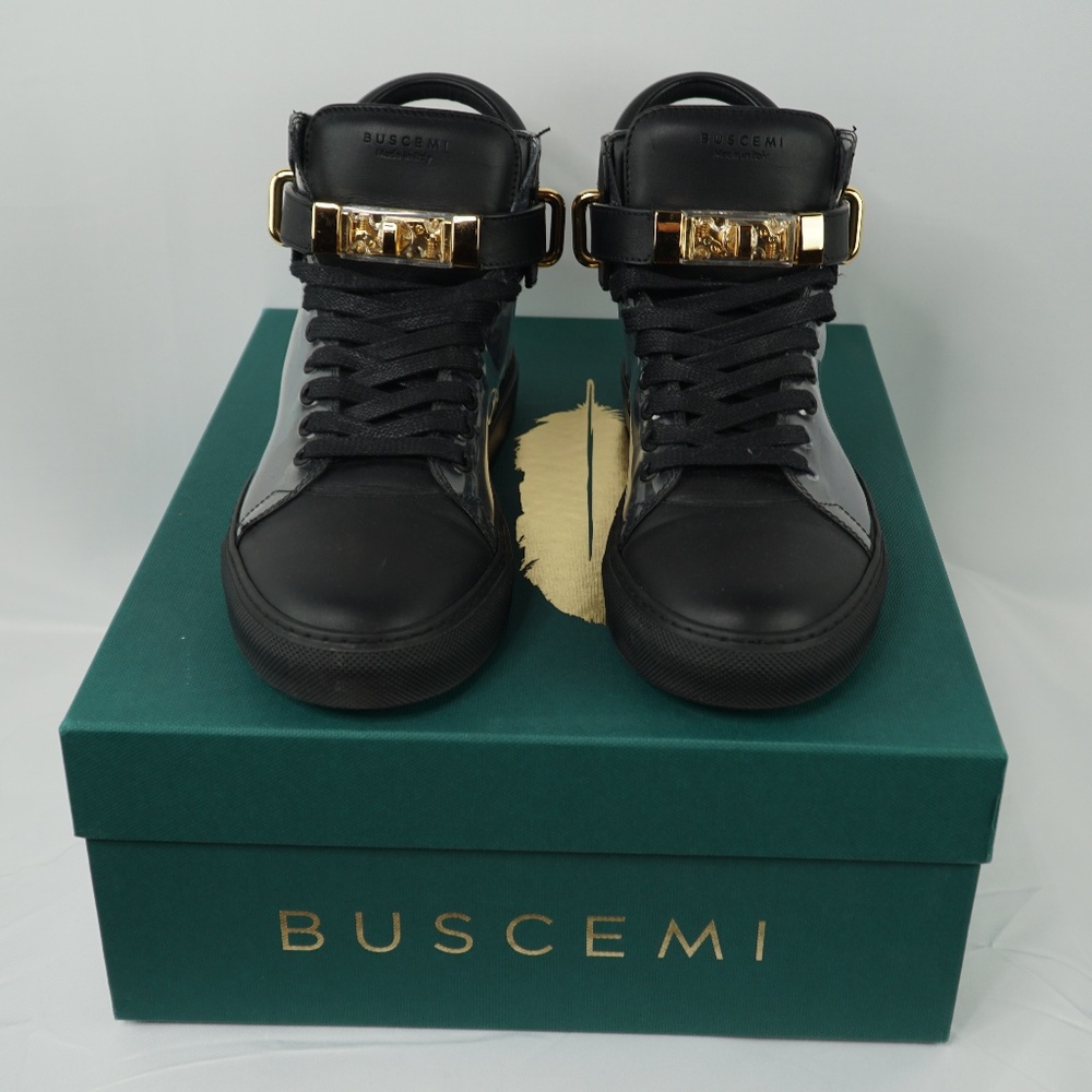 Buscemi Leather Sneakers (Authentic)